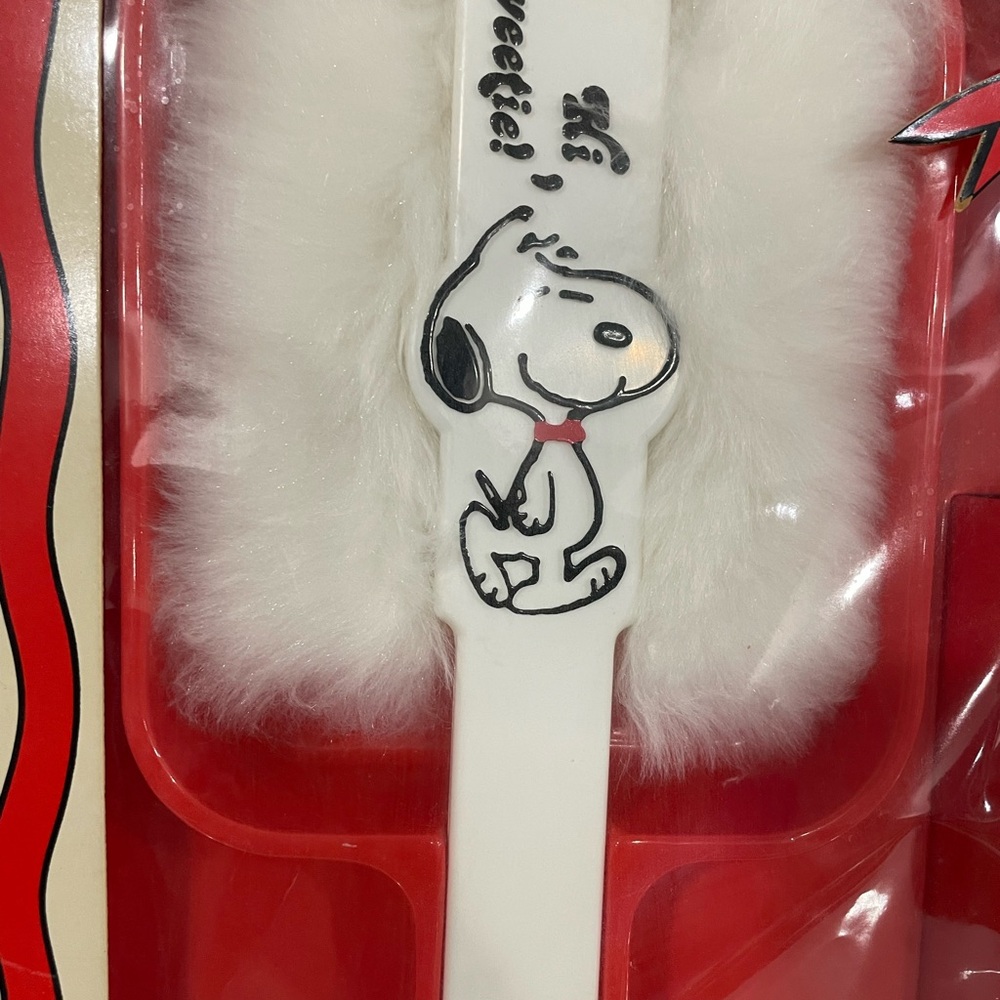 Vintage Peanuts Snoopy & Belle Puff & Talc Set - Hard to Find! - Picture 2 of 7